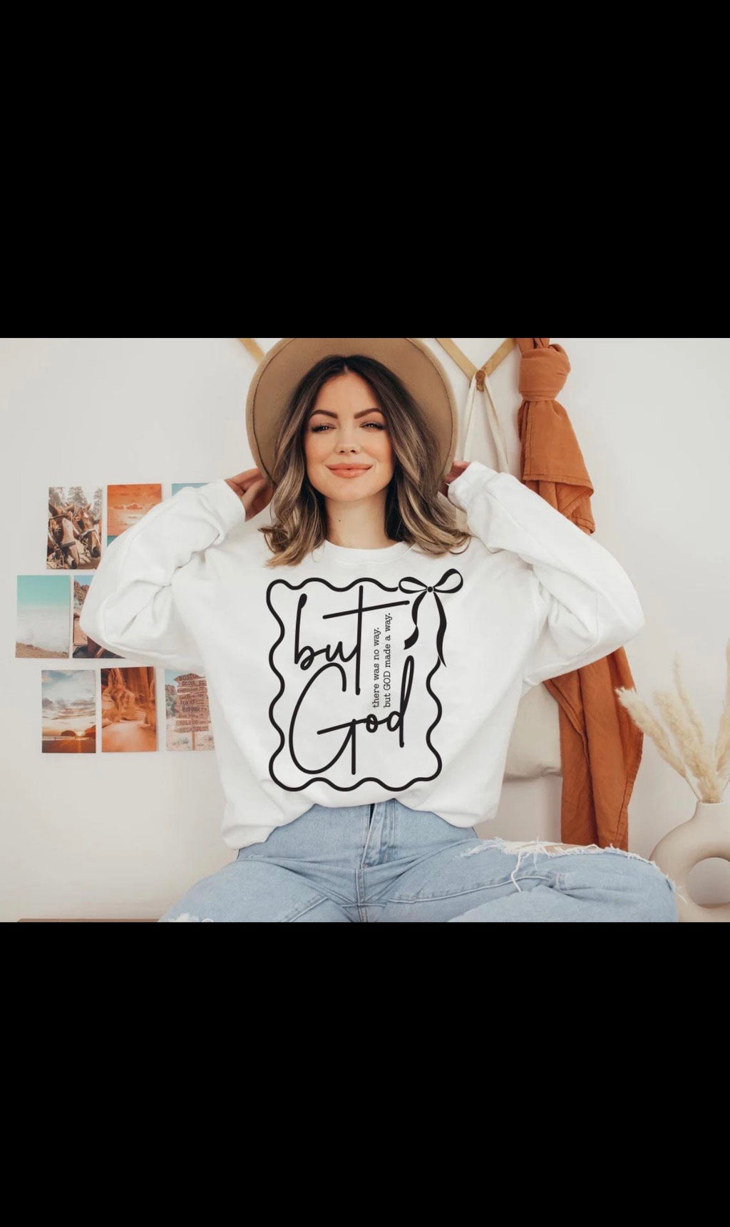 But God – Christian Faith Sweatshirt