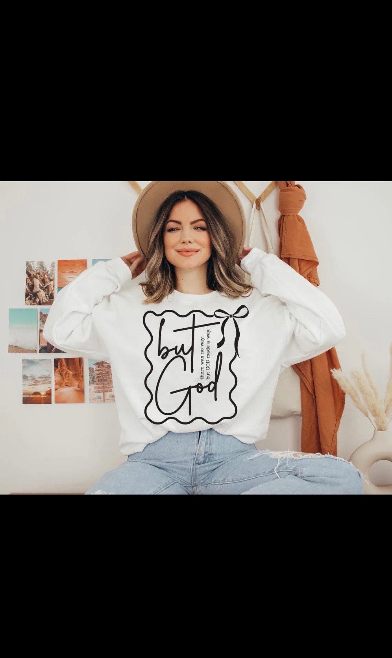 But God – Christian Faith Sweatshirt