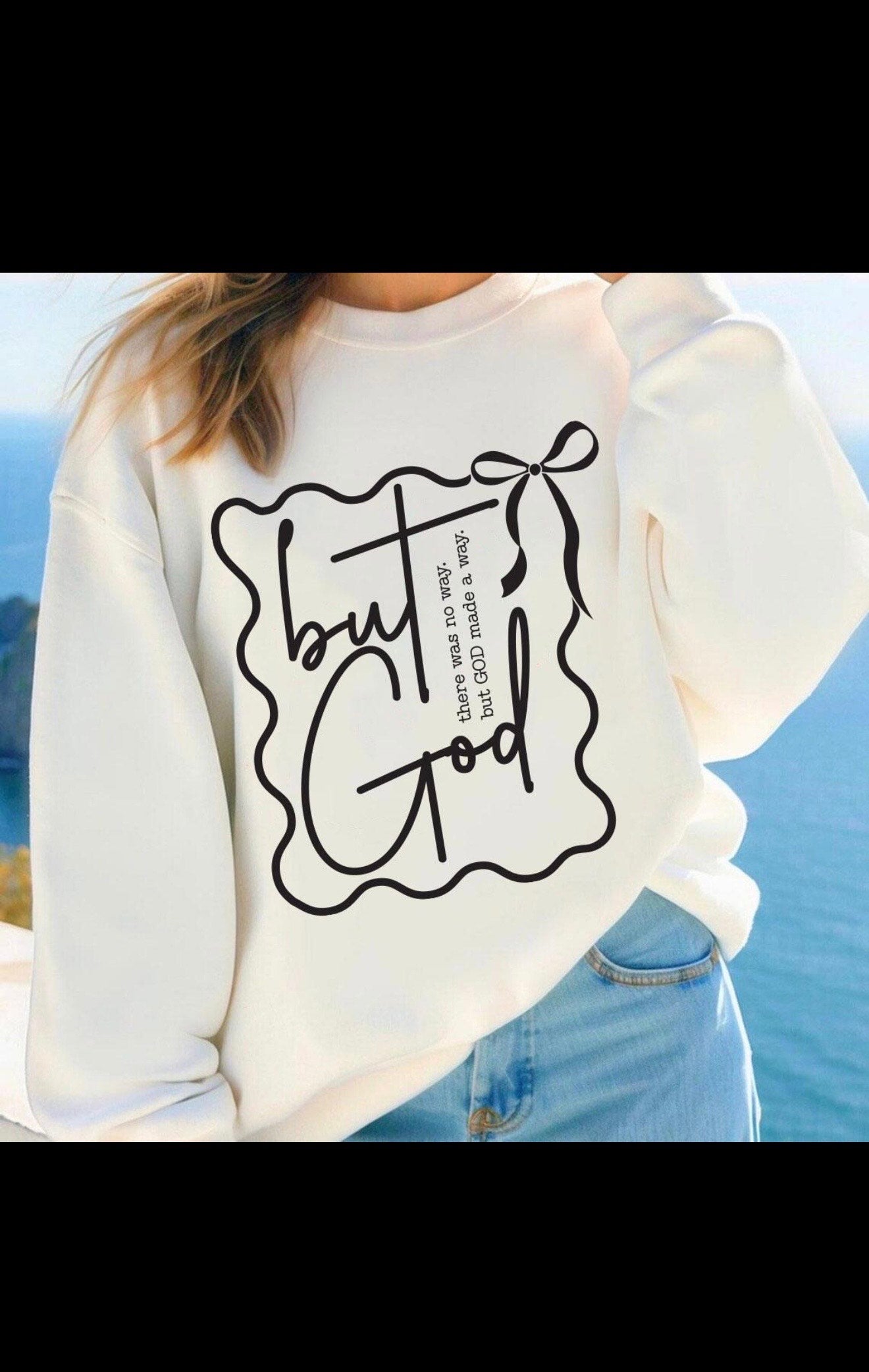 But God – Christian Faith Sweatshirt